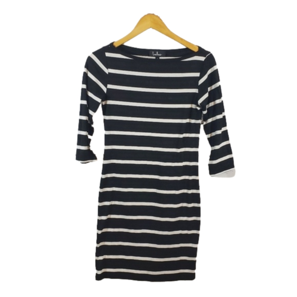 Lulu's Black & White Dress Size Small EUC